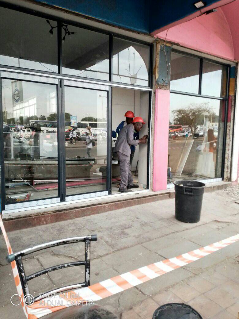Shop Front Installation